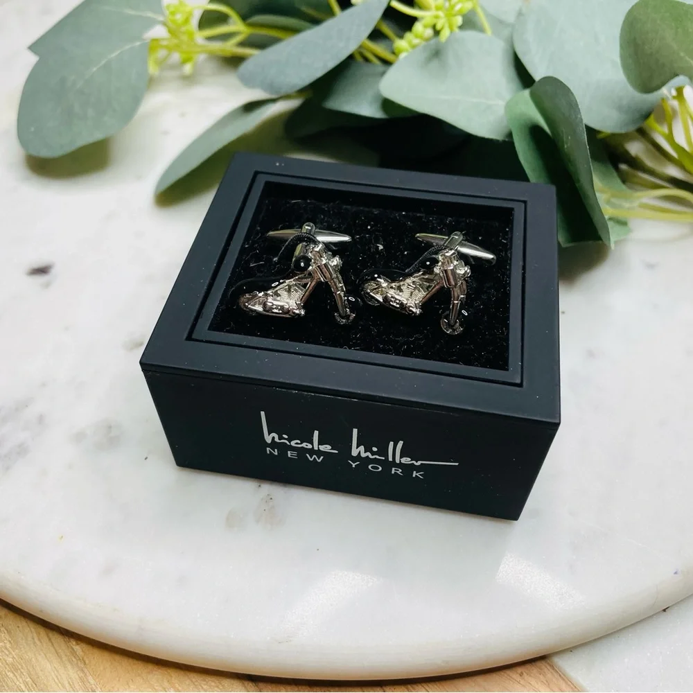 Nicole Miller New York Motorcycle Cuff Links
